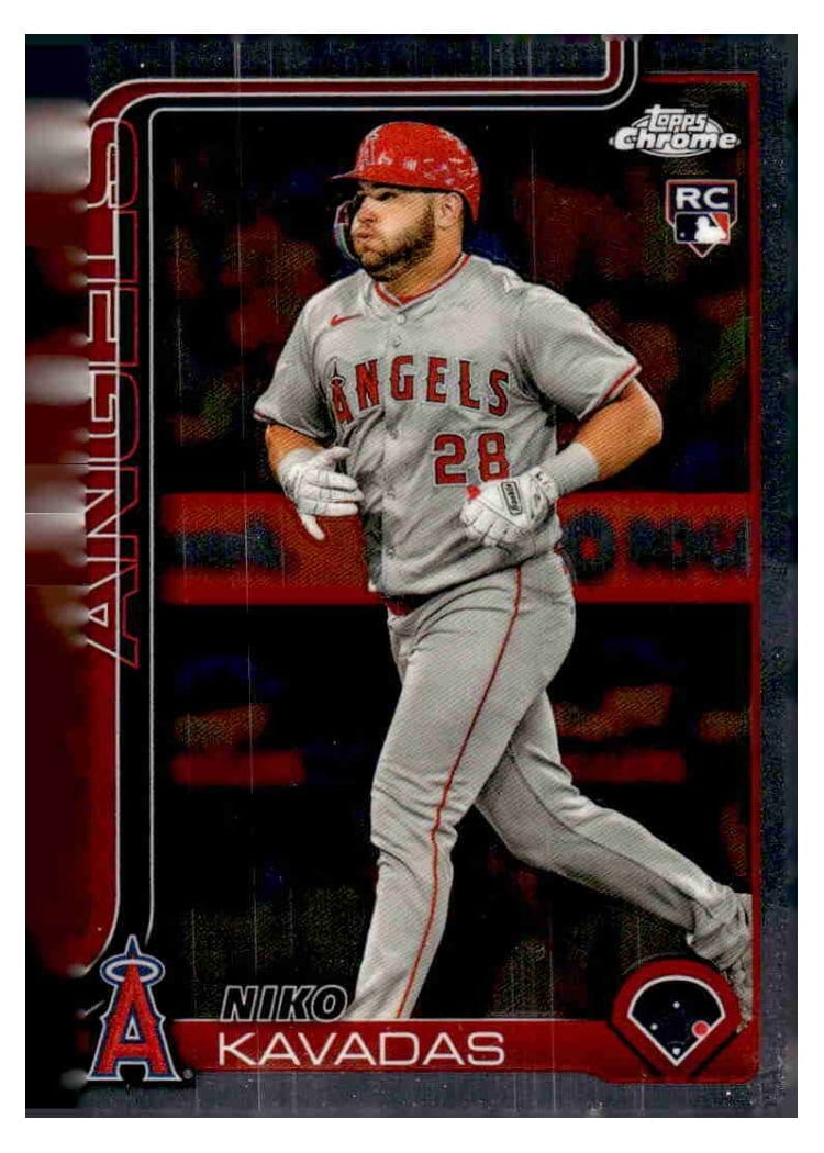 2025 Topps Chrome Base Set Niko Kavadas #20 card