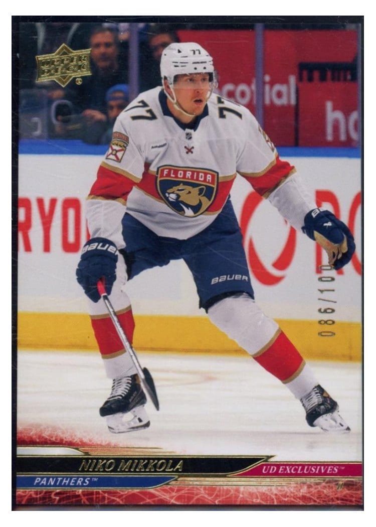 2024-25 Upper Deck Base Set Niko Mikkola #83 card