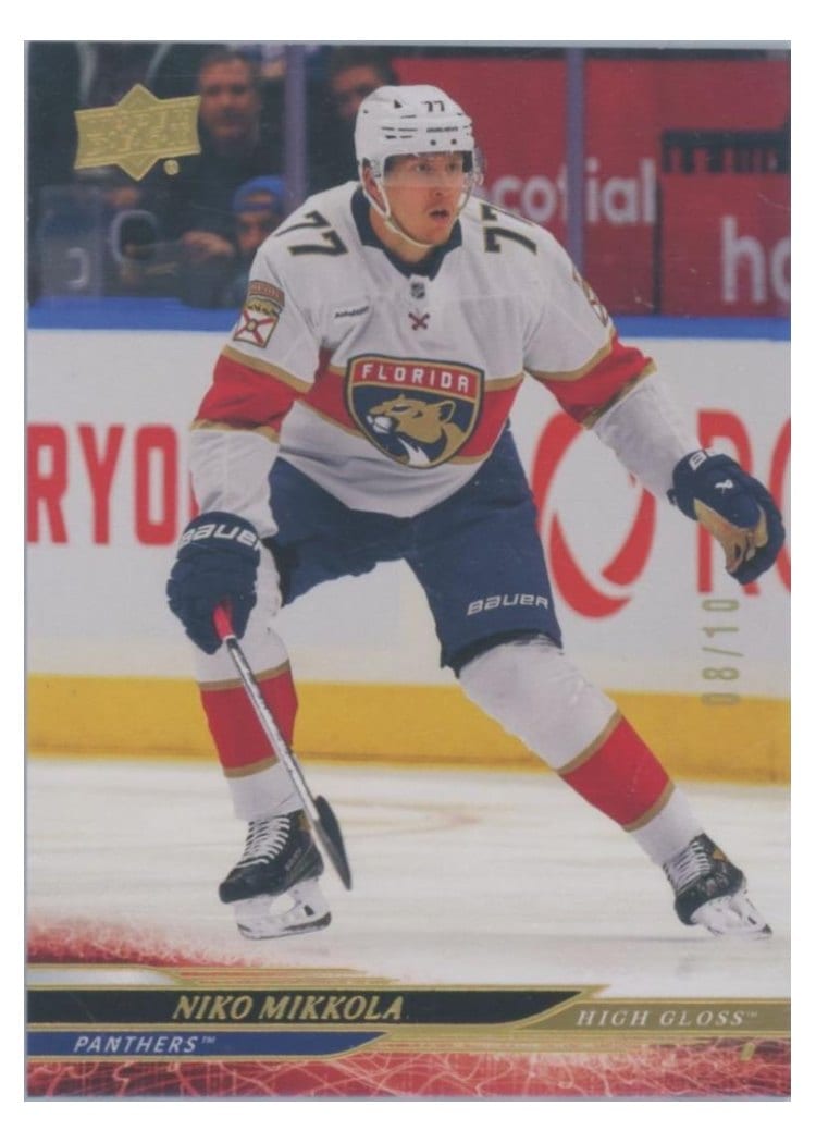 2024-25 Upper Deck Base Set Niko Mikkola #83 card
