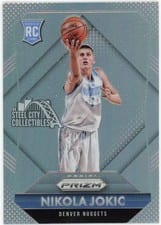 2015 Panini Prizm Nikola Jokic Silver Prizm #335 card