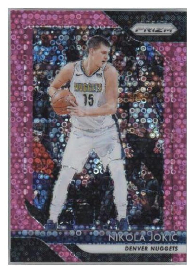 2018-19 Panini Prizm Base Set Nikola Jokic #92 card
