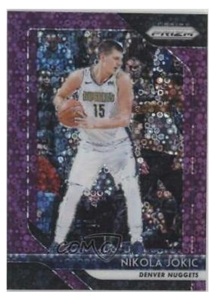 2018-19 Panini Prizm Base Set Nikola Jokic #92 card