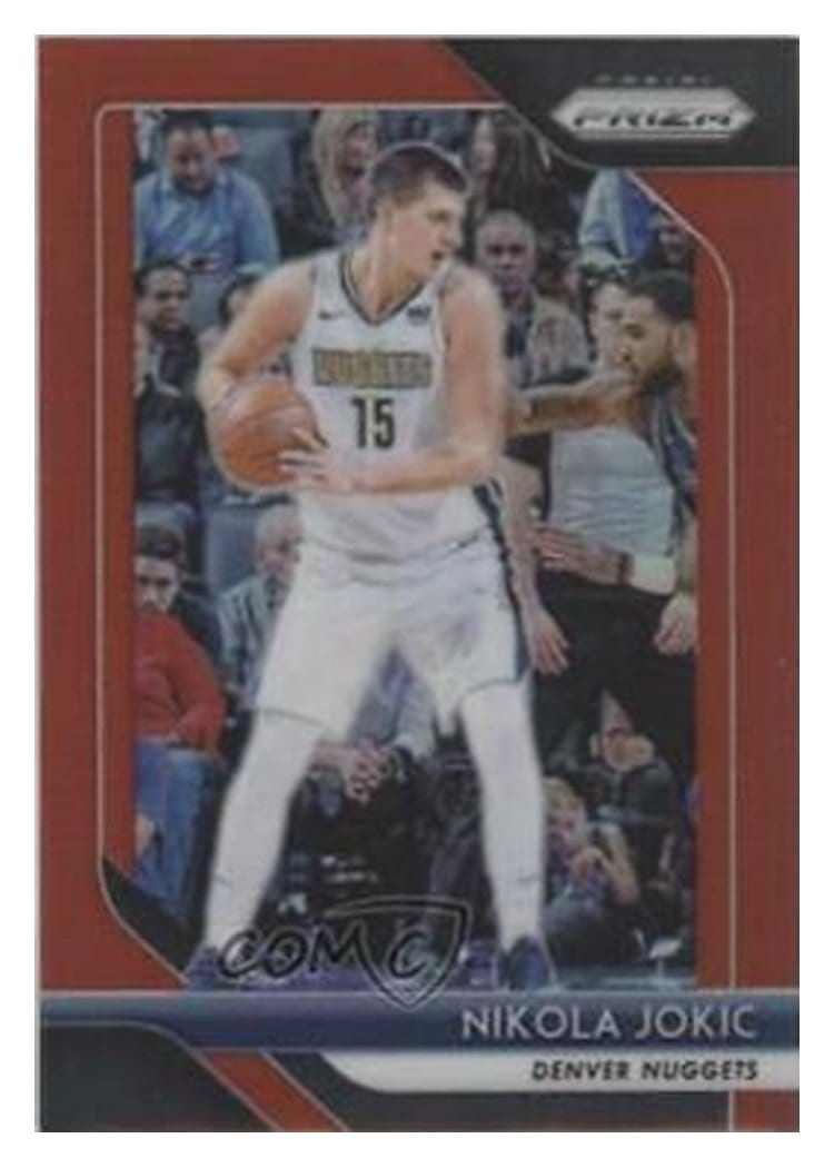 2018-19 Panini Prizm Base Set Nikola Jokic #92 card