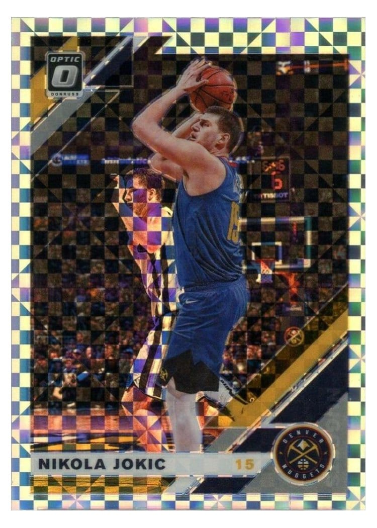 2019-20 Donruss Optic Base Set Nikola Jokic #96 card