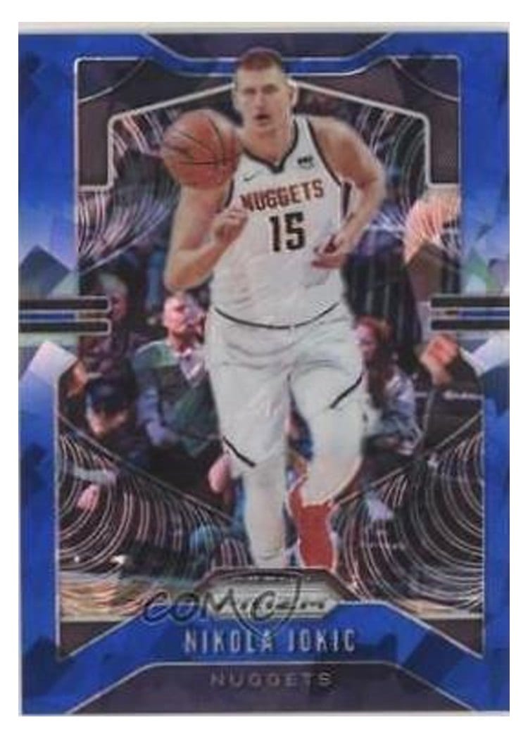 2019-20 Panini Prizm Base Set Nikola Jokic #84 card