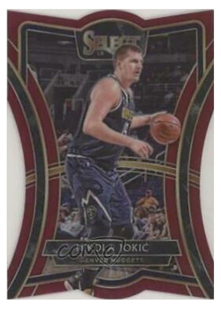 2019-20 Panini Select Base Set Nikola Jokic #107 card