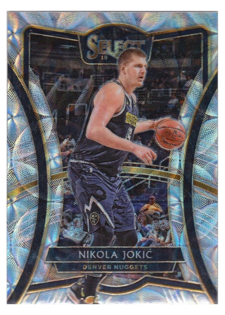 2019-20 Panini Select Base Set Nikola Jokic Scope Prizm #107 card