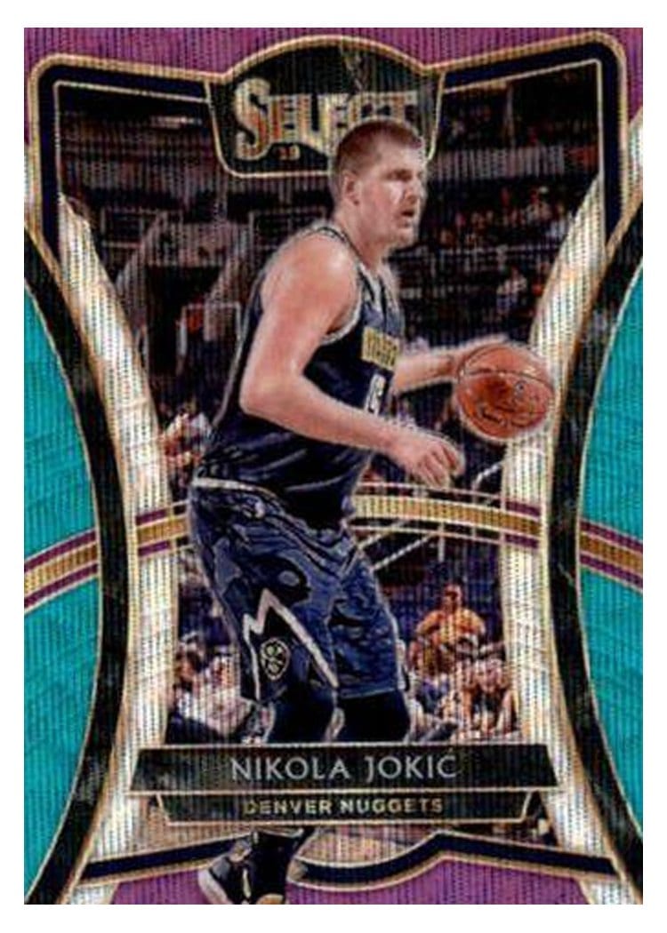2019-20 Panini Select Base Set Nikola Jokic #107 card