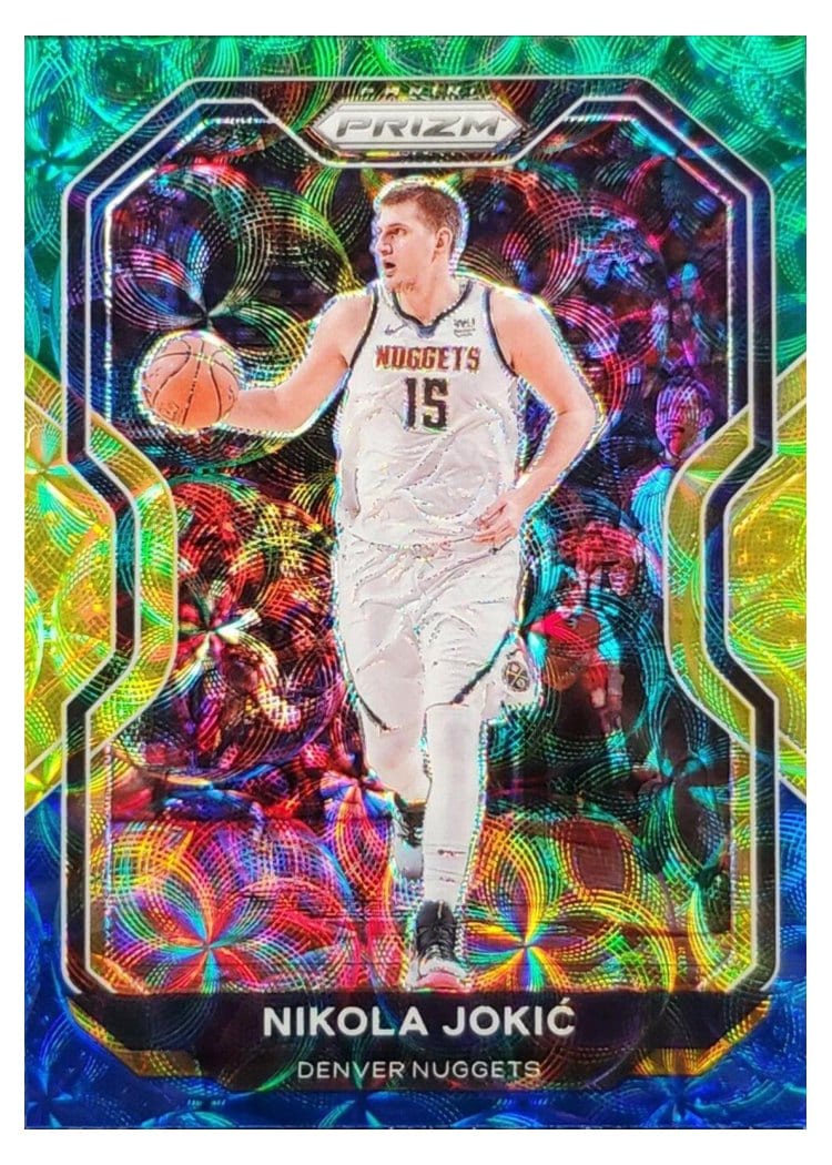 2020-21 Panini Prizm Base Set Nikola Jokic #114 card