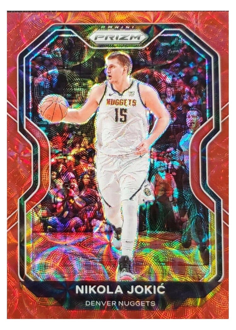 2020-21 Panini Prizm Base Set Nikola Jokic #114 card