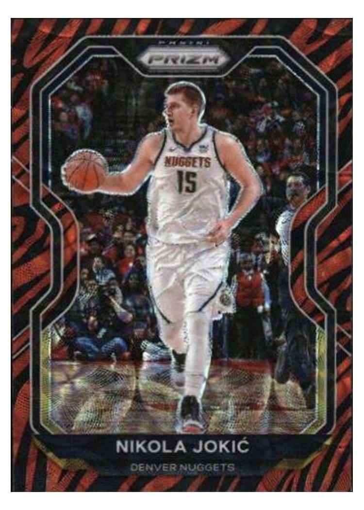 2020-21 Panini Prizm Base Set Nikola Jokic #114 card