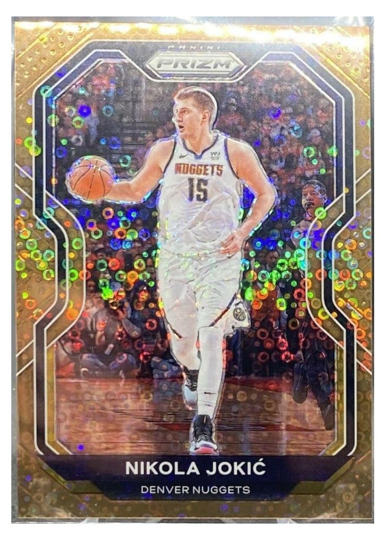 2020-21 Panini Prizm Base Set Nikola Jokic #114 card