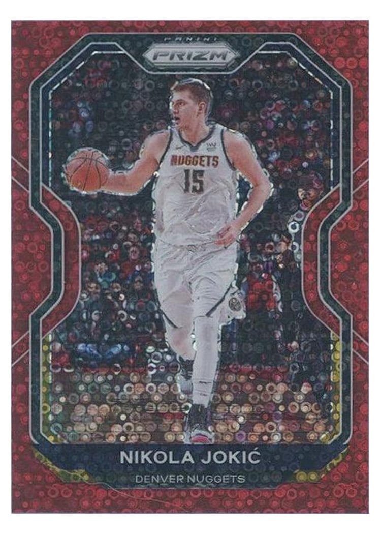 2020-21 Panini Prizm Base Set Nikola Jokic #114 card