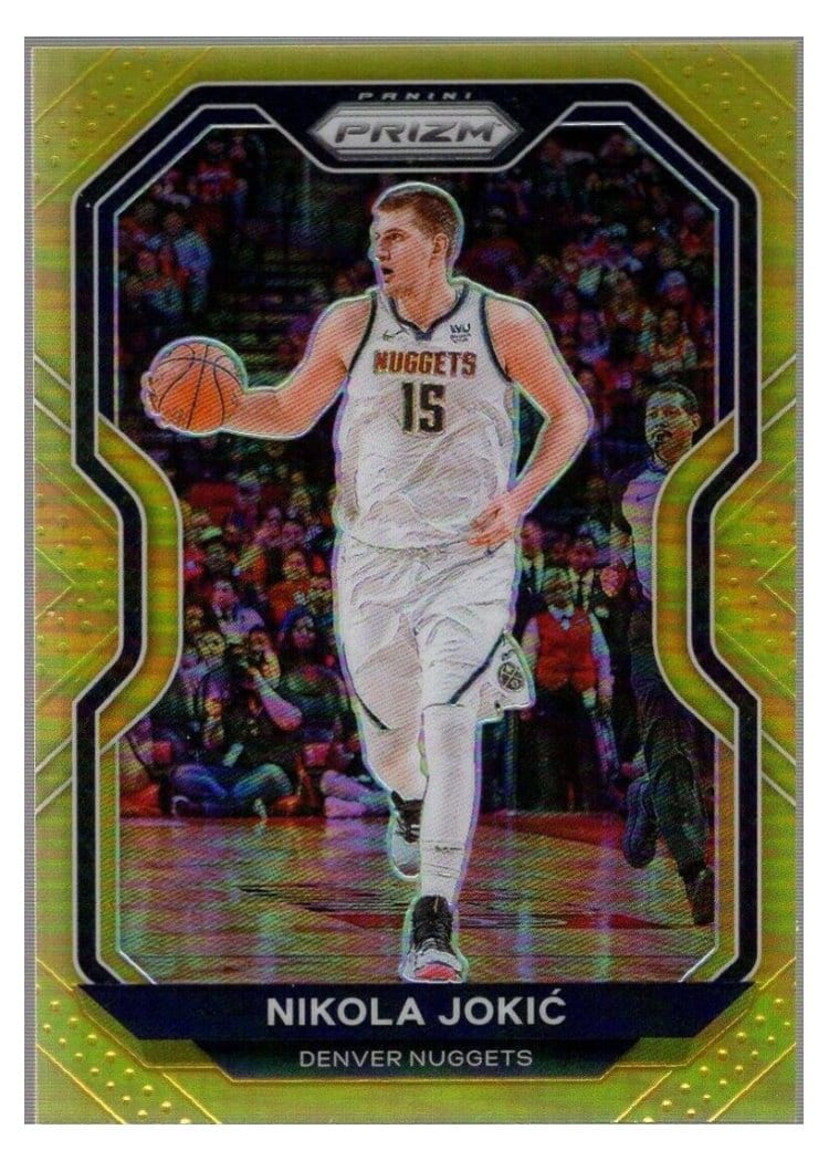 2020-21 Panini Prizm Base Set Nikola Jokic #114 card