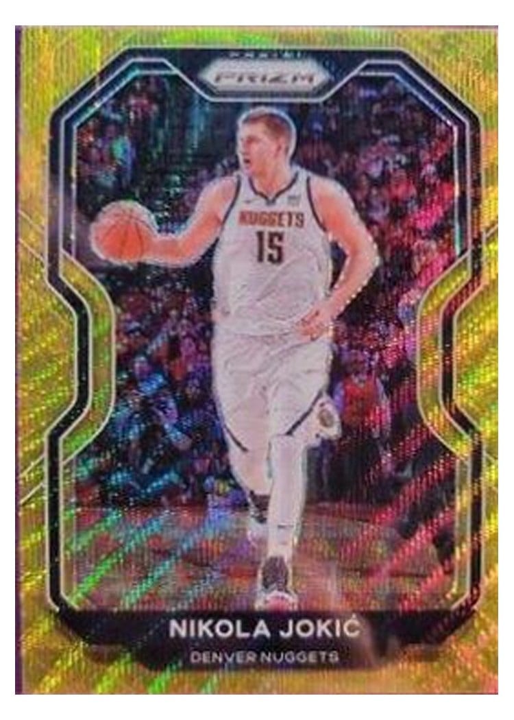 2020-21 Panini Prizm Base Set Nikola Jokic #114 card