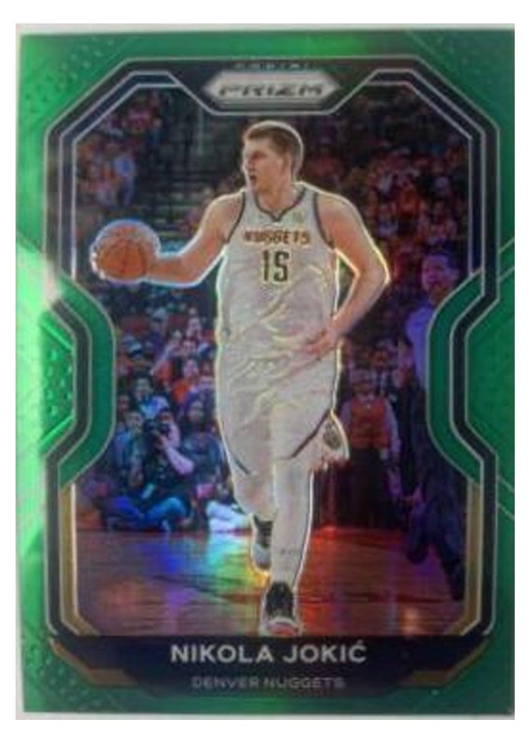2020-21 Panini Prizm Base Set Nikola Jokic #114 card