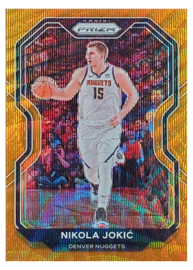 2020-21 Panini Prizm Base Set Nikola Jokic #114 card