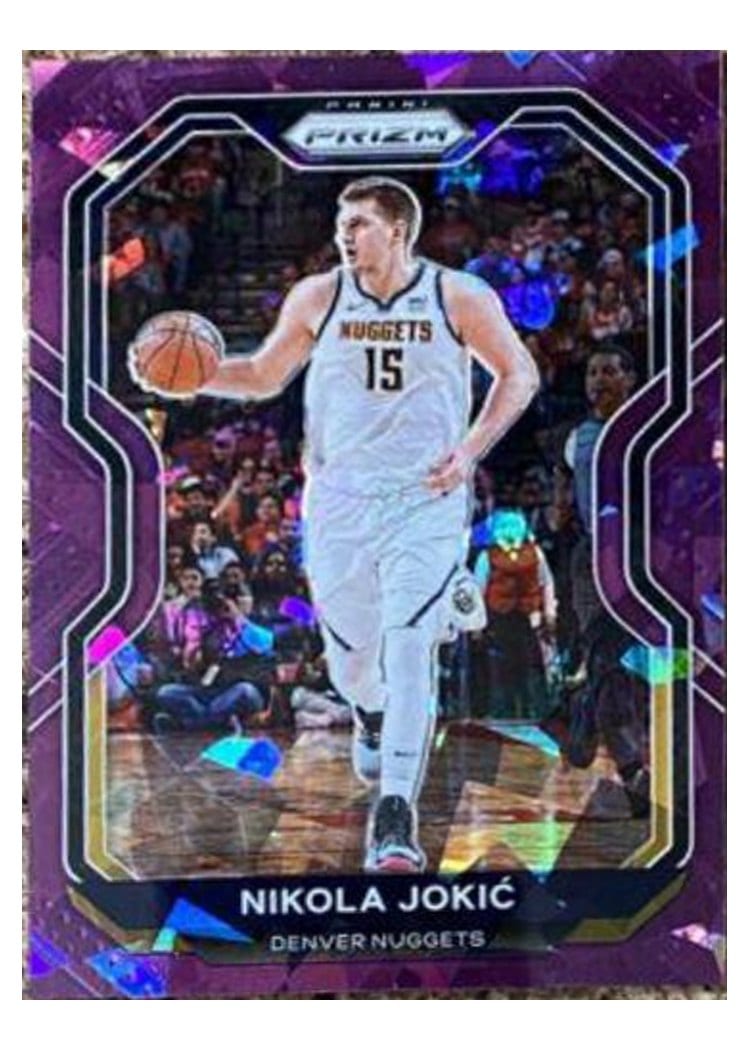 2020-21 Panini Prizm Base Set Nikola Jokic #114 card