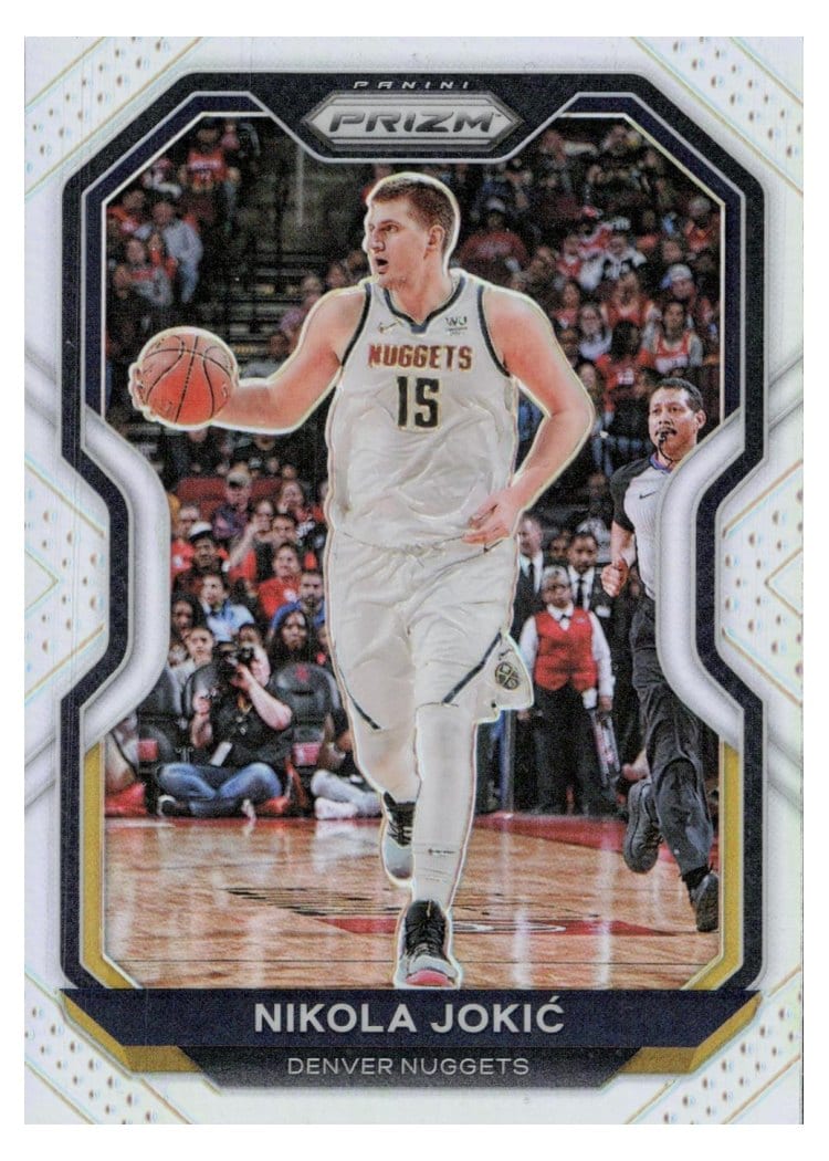 2020-21 Panini Prizm Base Set Nikola Jokic #114 card