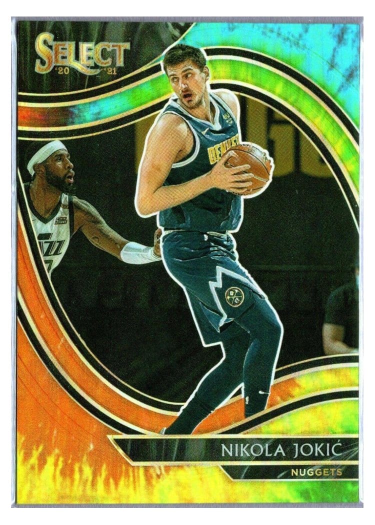 2020-21 Panini Select Base Set Nikola Jokic #202 card