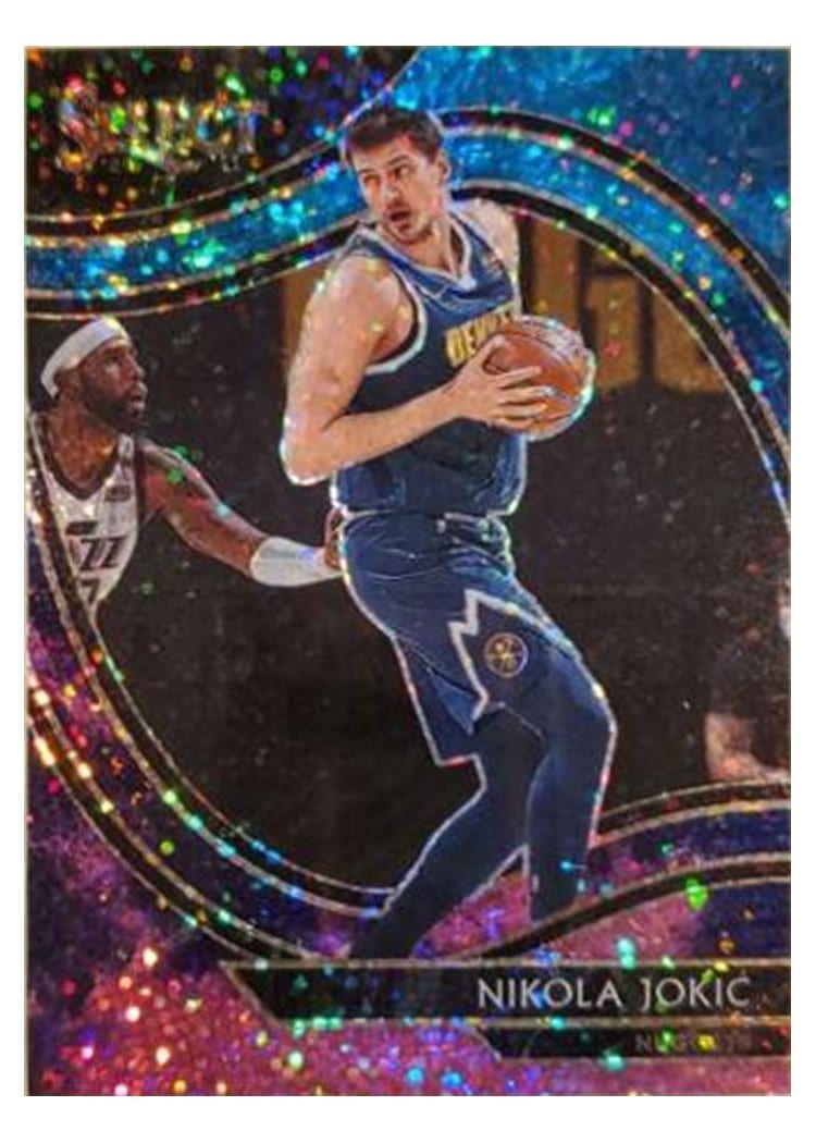 2020-21 Panini Select Base Set Nikola Jokic Cosmic #202 card