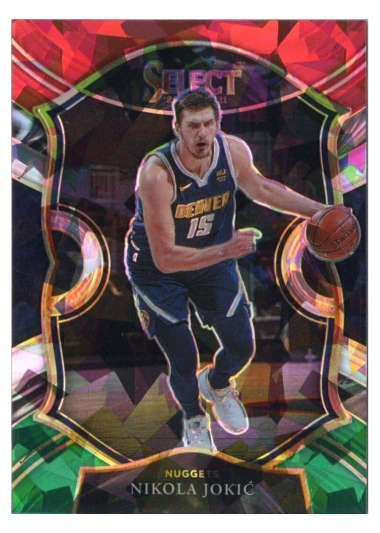 2020-21 Panini Select Base Set Nikola Jokic #58 card