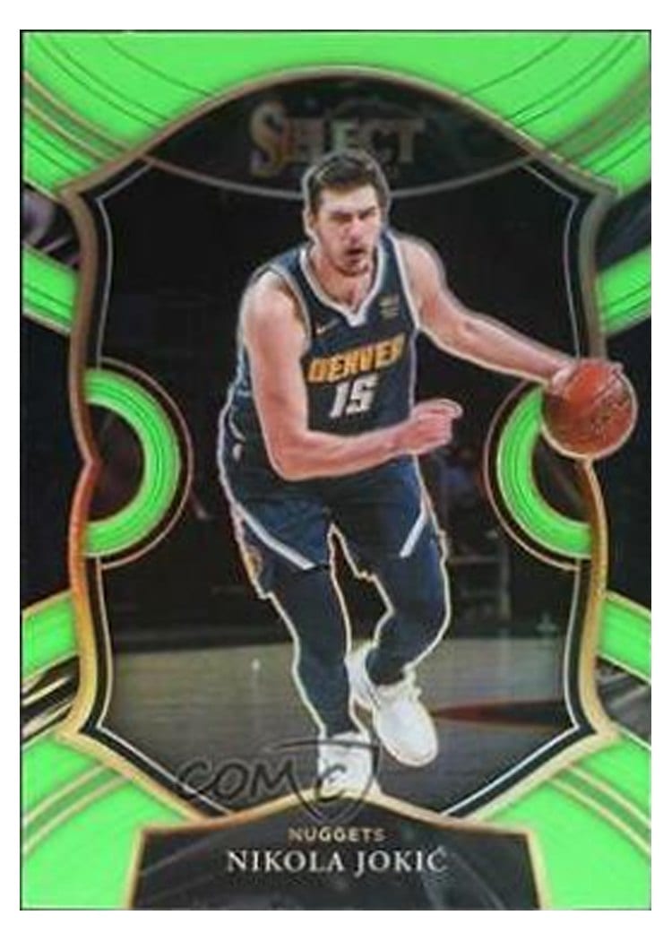 2020-21 Panini Select Base Set Nikola Jokic #58 card