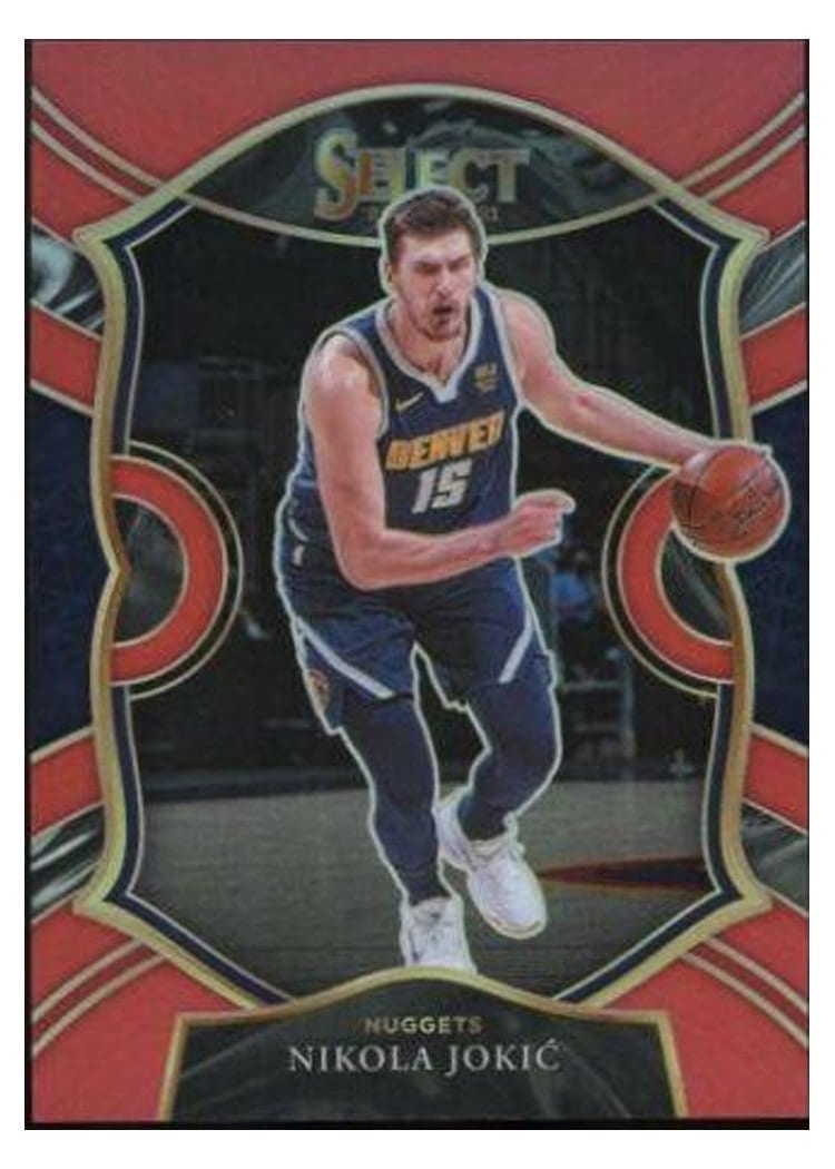 2020-21 Panini Select Base Set Nikola Jokic #58 card