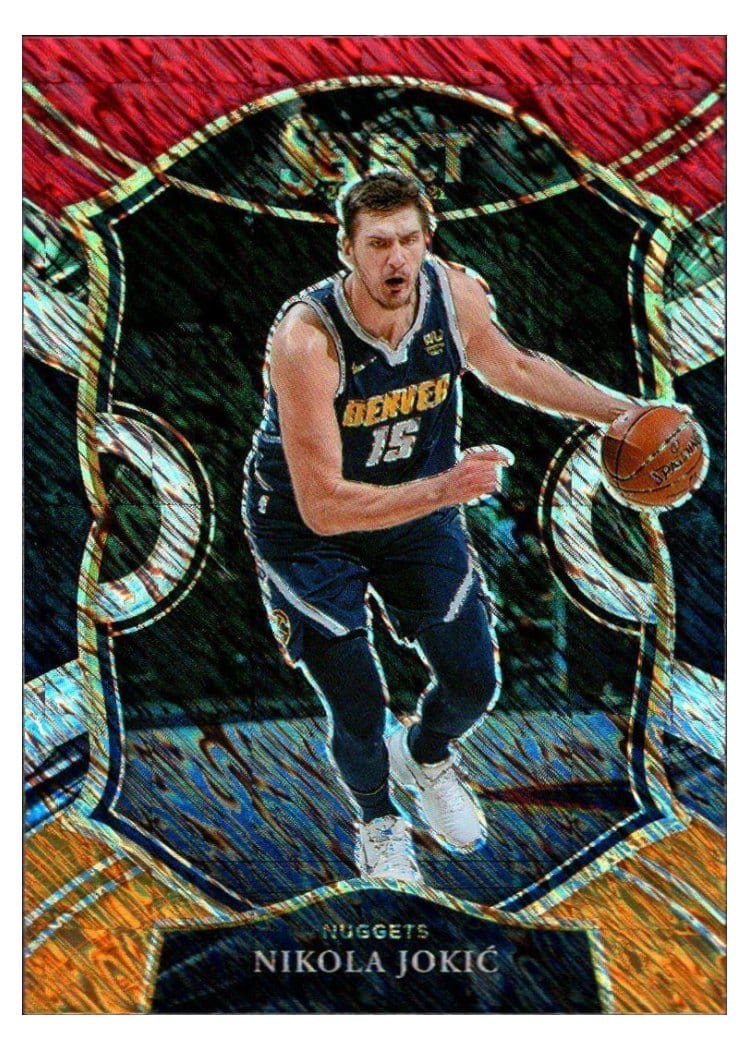 2020-21 Panini Select Base Set Nikola Jokic #58 card