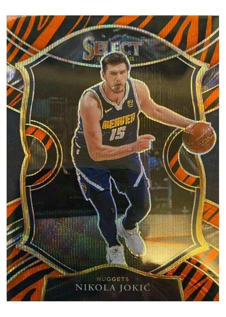 2020-21 Panini Select Base Set Nikola Jokic #58 card