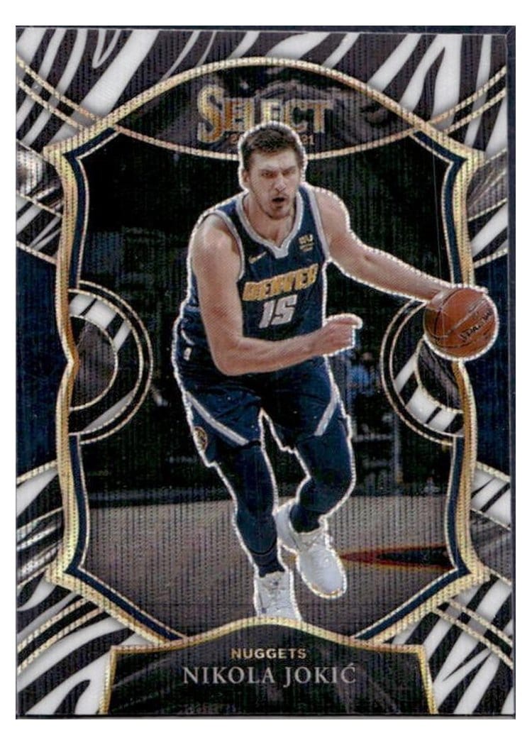 2020-21 Panini Select Base Set Nikola Jokic #58 card