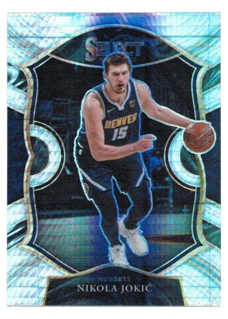 2020-21 Panini Select Base Set Nikola Jokic Lucky Envelopes #58 card