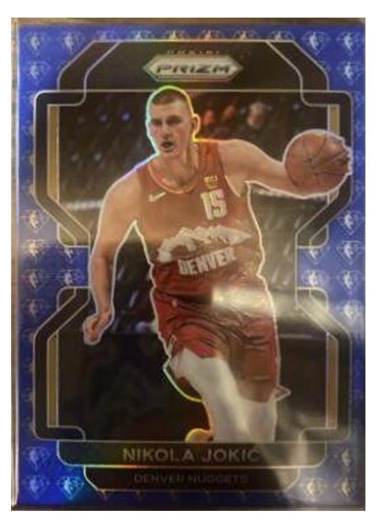 2021-22 Panini Prizm Base Set Nikola Jokic #32 card