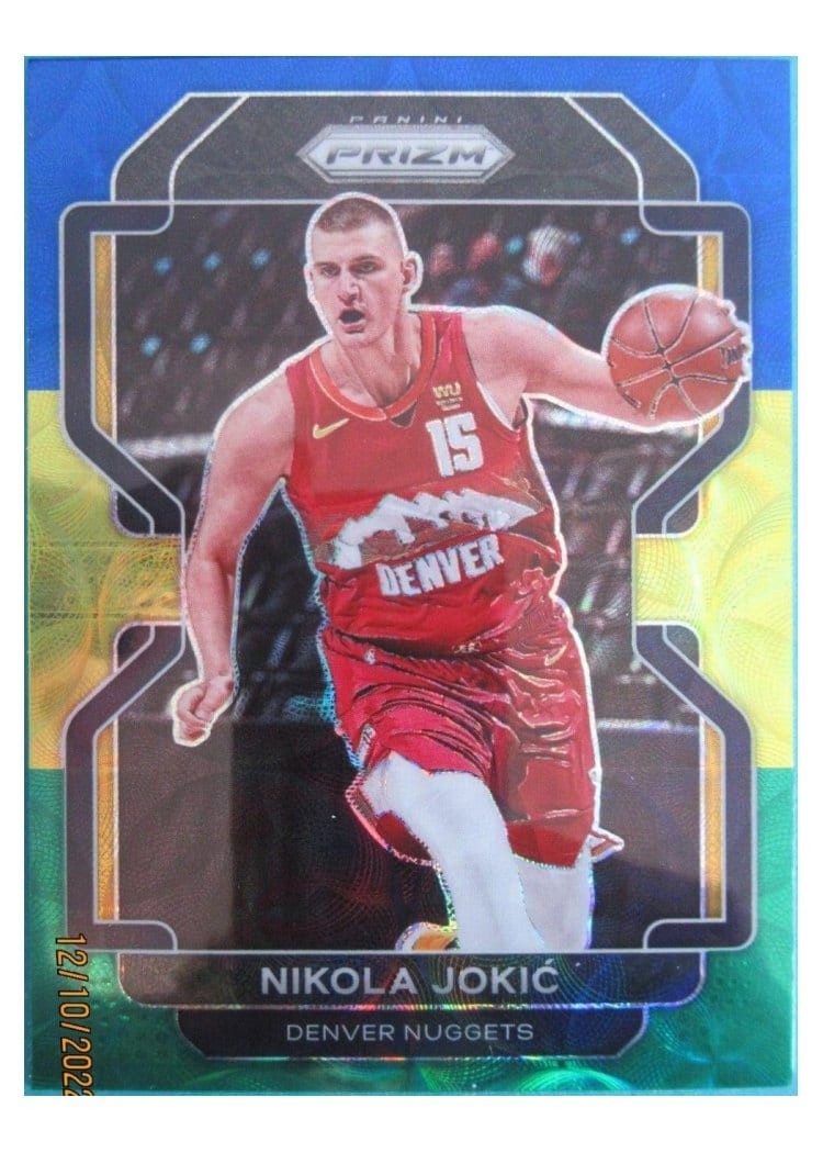 2021-22 Panini Prizm Base Set Nikola Jokic #32 card