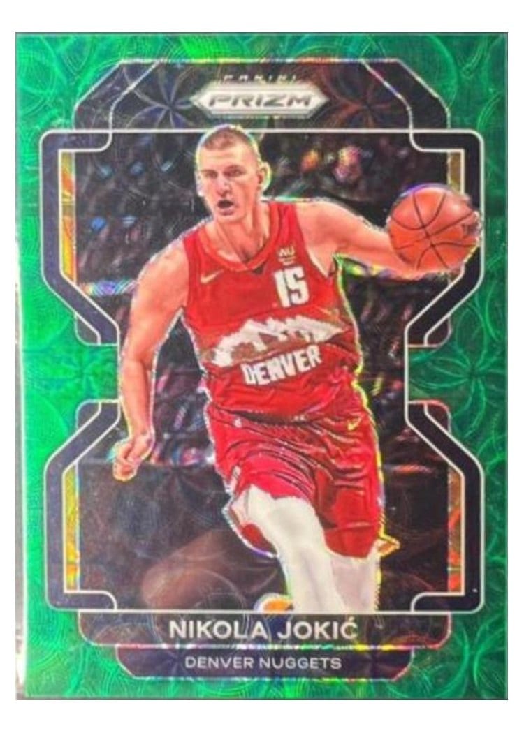 2021-22 Panini Prizm Base Set Nikola Jokic #32 card