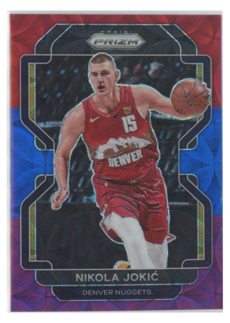2021-22 Panini Prizm Base Set Nikola Jokic #32 card
