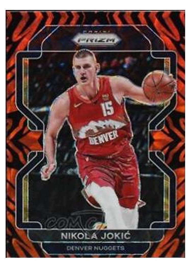 2021-22 Panini Prizm Base Set Nikola Jokic #32 card