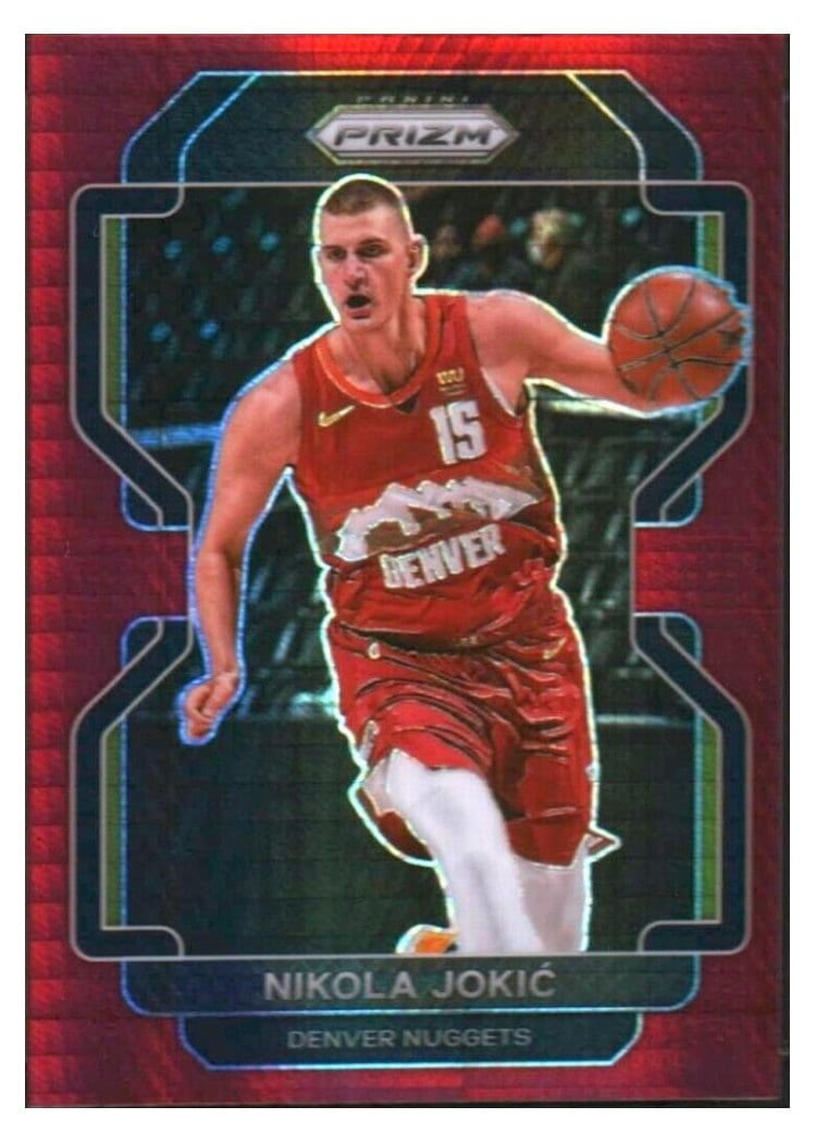 2021-22 Panini Prizm Base Set Nikola Jokic #32 card