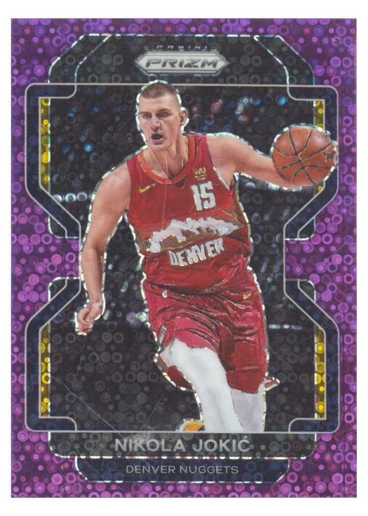 2021-22 Panini Prizm Base Set Nikola Jokic #32 card