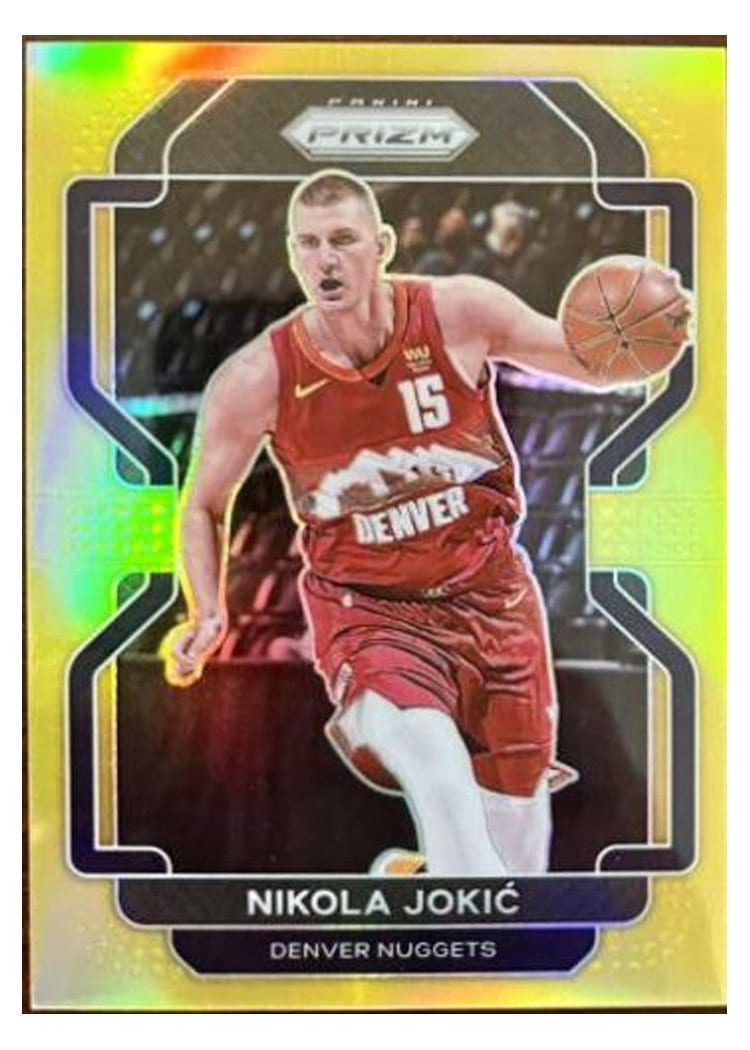 2021-22 Panini Prizm Base Set Nikola Jokic #32 card