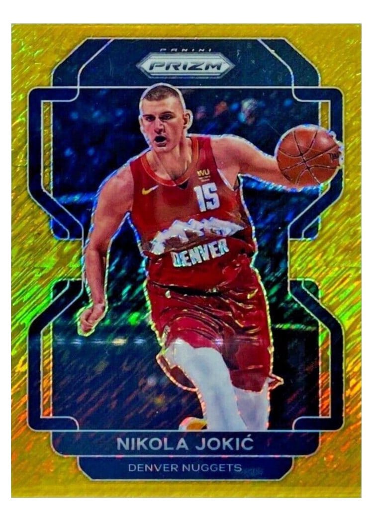 2021-22 Panini Prizm Base Set Nikola Jokic #32 card