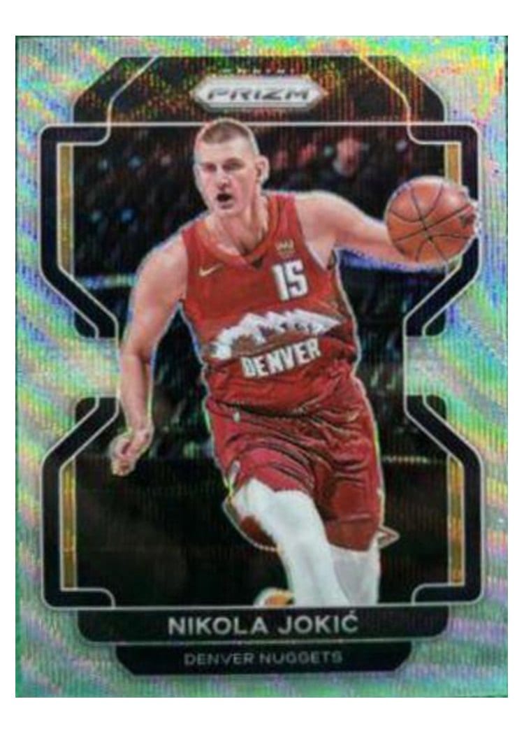 2021-22 Panini Prizm Base Set Nikola Jokic #32 card