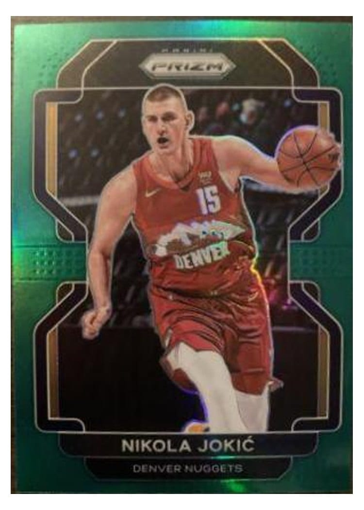 2021-22 Panini Prizm Base Set Nikola Jokic #32 card