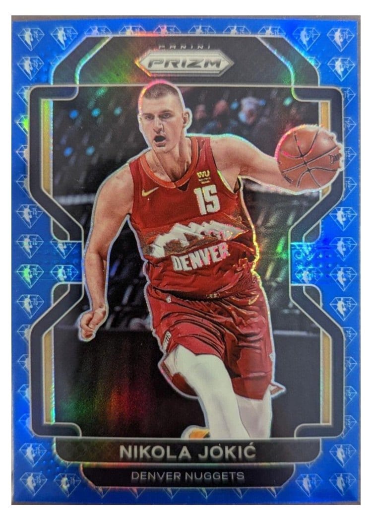 2021-22 Panini Prizm Base Set Nikola Jokic #32 card