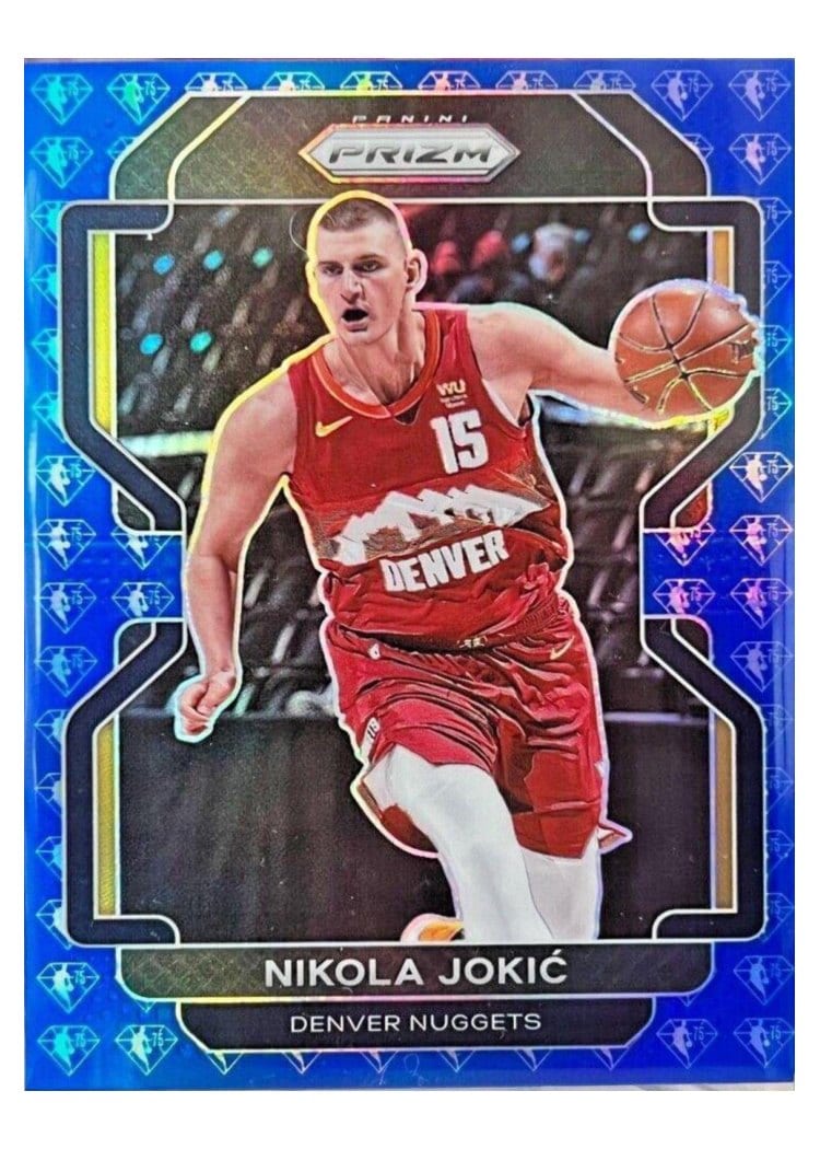 2021-22 Panini Prizm Base Set Nikola Jokic #32 card