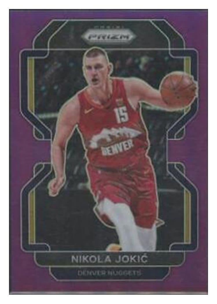 2021-22 Panini Prizm Base Set Nikola Jokic #32 card