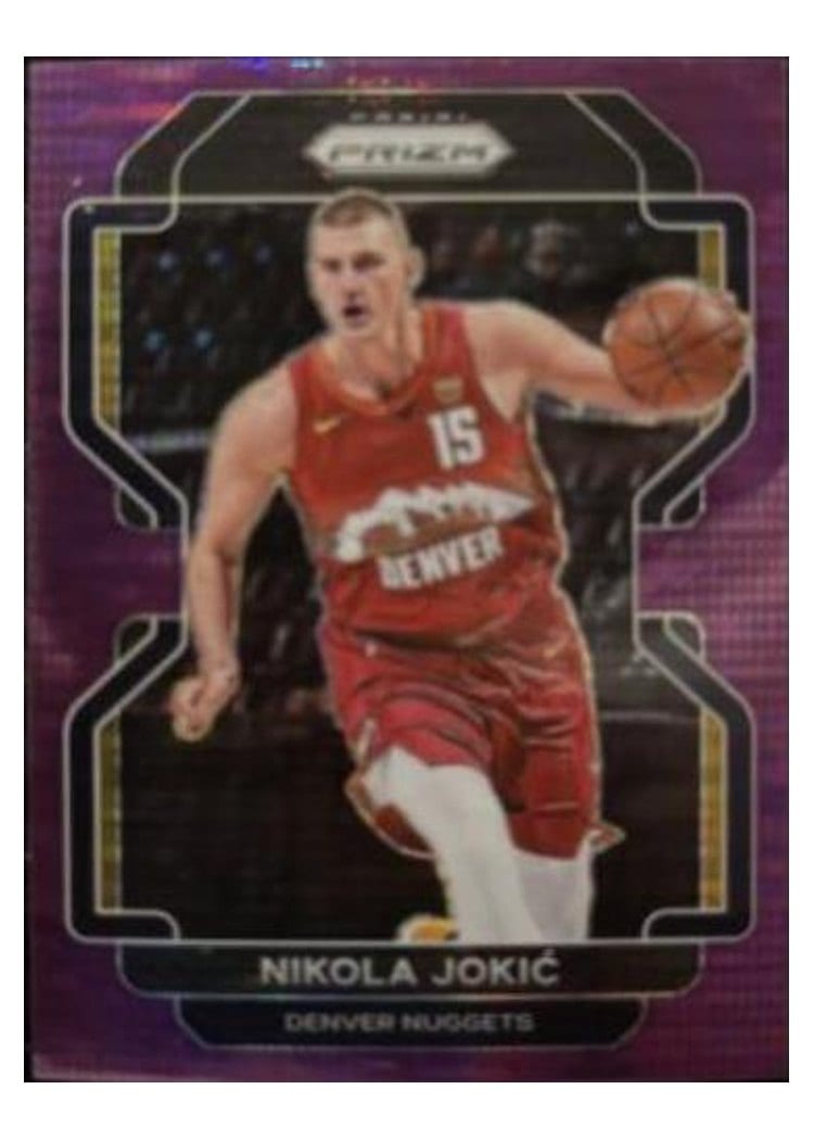 2021-22 Panini Prizm Base Set Nikola Jokic #32 card