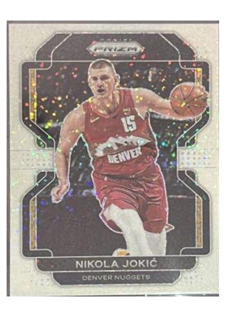 2021-22 Panini Prizm Base Set Nikola Jokic #32 card
