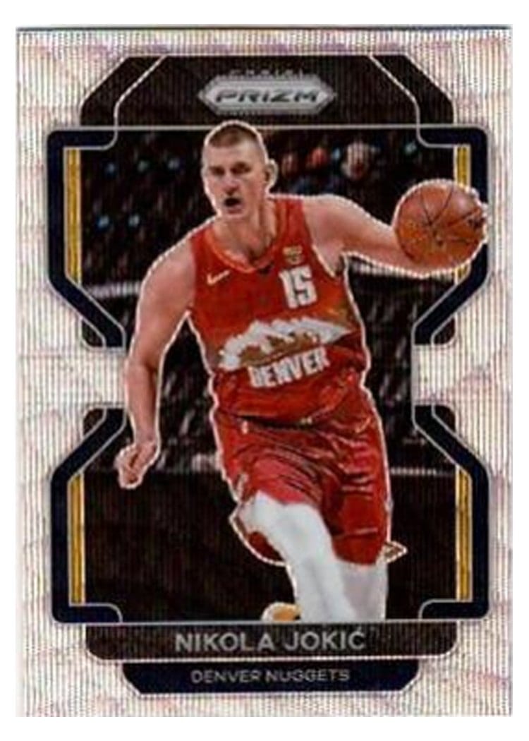 2021-22 Panini Prizm Base Set Nikola Jokic #32 card
