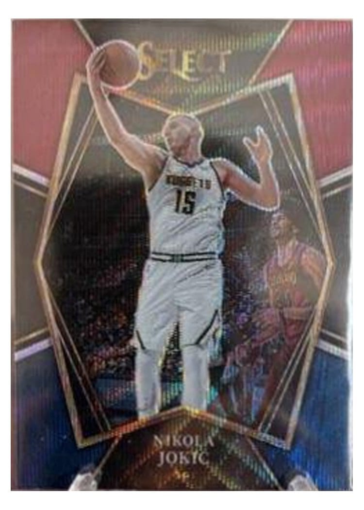 2021-22 Panini Select Base Set Nikola Jokic #109 card